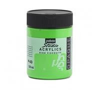 Pébéo Peinture acrylique Studio Acrylics Haute viscosité Vert cadmium imitation 500 ml