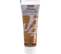 Peinture Acrylique - Pébéo - Sienne Naturelle - 250 ml - Satiné - Professionnel