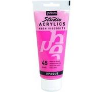 Peinture acrylique Pébéo Studio High Viscosity - 100 ml Rose G