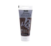 Pébéo Peinture acrylique Studio Tube Ombre brûlée Satiné 100 ml