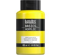 Peinture Acrylique, Peinture Artistique Monopigment¿¿E, R¿¿Sistante ¿¿ La Lumi¿¿Re, Qualit¿¿ Archive, Finition Satin¿¿E, Pot De 400 Ml - Jaune De Cadmium Clair Imitation