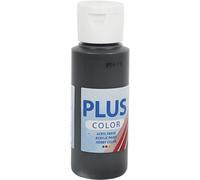 peinture acrylique Plus Color 60 ml noir