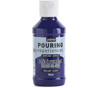 Pébéo Peinture acrylique Pouring Bleu cyan 118 ml