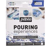 Peinture acrylique - Pouring - Pébéo - Kit découverte - 6 pièces