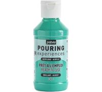 Pébéo – Peinture acrylique Pouring Vert d'eau 118 ml