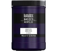 Peinture acrylique - Pourpre dioxazine - 186 - Liquitex Basics acrylic - Pot 946ml
