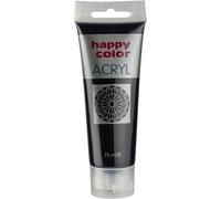 Peinture acrylique Premium noir profond - 75 ml, qualité professionnelle pour artistes