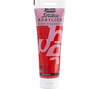 Peinture acrylique Pébéo Studio High Viscosity - 250 ml Rouge