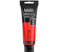 Liquitex - Peinture acrylique Basics - Rouge fluorescent - Tube 118 ml
