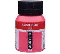 Peinture Acrylique - Rouge permanent pourpre - 348 - Amsterdam - Pot de 500ml