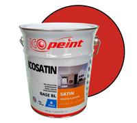 Peinture Acrylique Satin Lessivable 3L - ICOSATIN RAL 2002 Orangé sang
