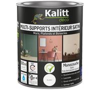 Peinture acrylique satin - multi-supports - 0.5 L - blanc