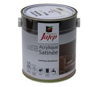 Peinture acrylique satinée blanc pro Jafep 2 5 L