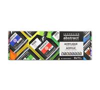 Peinture acrylique - Satinée - Sennelier - Abstract - Coffret 8 couleurs - Sache