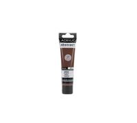 Peinture acrylique - Sennelier - Terre ombre brûlée - Tube 60ml - Couleur marron - Abstract
