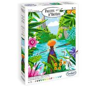 Palette d'artiste - Lagon