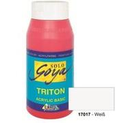 Peinture acrylique solo goya triton, blanc, kreul 17017 Blanc G