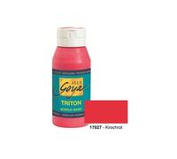Peinture acrylique solo goya triton, rouge cerise, 17027