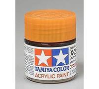 Peinture acrylique Tamiya orange translucide X26