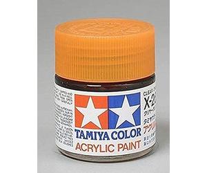 Peinture acrylique Tamiya orange translucide X26