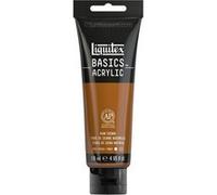 Liquitex Peinture acrylique Basics 8870027 – Satinée, 118 ml, Terre de Sienne Naturelle