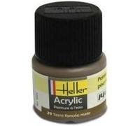 Peinture Acrylique Terre Foncee Mat 9029 Heller multicolore G