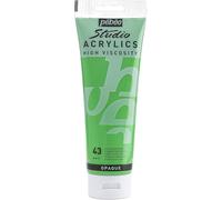 Peinture acrylique - Vert cadmium - 43 - Pébéo Studio - Tube de 250 ml