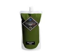 Peinture Acrylique Vert Crocodile - Aspect Satin - Peinture Mur, Plafond, Boiserie & Balcon - Lessivable - Séchage En 30 min - COV Fabriquée En France - 750 ml - BARBOUILLE