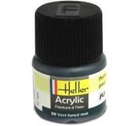 Peinture Acrylique Vert Fonce Mat 9030 Heller multicolore G
