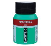 Acrylique Couleur 615 Vert P.Verones Amsterdam " Acrylic " Bouteille De 500ML