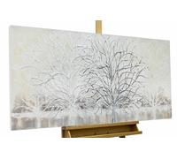 Peinture acrylique 'VIRIDIAN STREAM' | Oeuvre peinte a la main | 120x60cm