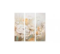 Peinture acrylique 'WARMING SUMMER' | Oeuvre peinte a la main | 90x90cm