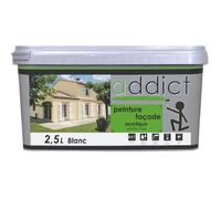 Peinture - ADDICT - Boîte 2,5l - Ton pierre - Acrylique - Façade