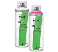 Kreul 76362 - Spray de Couleur, Or 200 ML, Peinture en Spray Mate Classique à Base d'eau, hautement pigmentée et résistante à l'eau, résistante au polystyrène, pour intérieur et extérieur