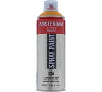 Peinture aérosol Amsterdam Bombe de peinture hautement pigmentée 400 ml Jaune Azo Foncé 270