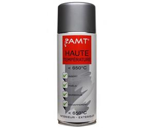 Peinture Aérosol - AMT - BPM05 - Résistance Haute Température - Couleur Gris - 330ml