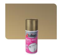 Peinture Aérosol Déco JULIEN Or Métallisé 150ml