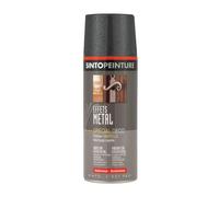 Peinture aérosol effet métal RAL9006 400ml - SINTO - 925650