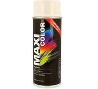 Peinture aérosol émail MAXICOLOR MX9010 RAL 9010 blanc brillant 400 ml Blanc (RAL 9010)