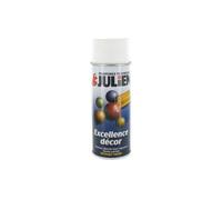 Julien Peinture aérosol Color Touch – Phase aqueuse – Intérieur/Extérieur – Blanc Neige Mat 400 ml
