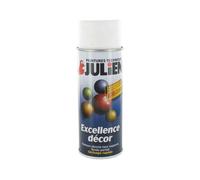Peinture aérosol Julien blanc mat 400ml Ral 9010