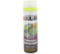Peinture aérosol Julien marquage jaune fluo 500ml Jaune fluo G