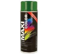 Peinture aérosol MAXICOLOR Vert Feuillage Brillant RAL 6002 400 ml Vert vif (Vert Feuillage), RAL 6002
