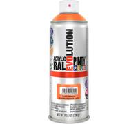 Peinture aérosol Pintyplus Evolution F143 400 ml Orange Fluorescent