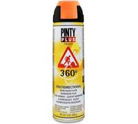 Peinture aérosol Pintyplus Tech T143 360º Orange 500 ml