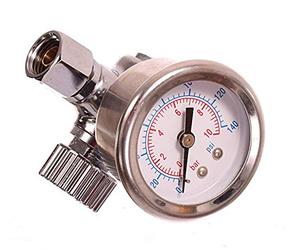 Peinture Aérosol Régulateur De Pistolet Manomètre Numérique De Pression D'air 1/4 "compresseur HVLP