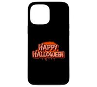Peinture aérosol rétro Happy Halloween Graffiti Écriture Cadeau Coque pour iPhone 13 Pro Max