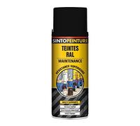 Sinto - Bombe de peinture antirouille multi-supports 400 ml - Noir brillant