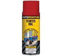 Sinto Bombe de peinture antirouille multi supports 400 ml rouge feu