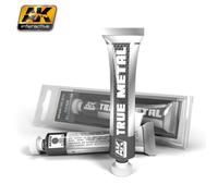 Peinture Ak Interactive Ak456 True Metal Aluminium Dark Tube De 25gr-Ak Interactive